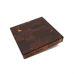 Professional Walnut End Grain Cutting Board 12" x 12" x 2"