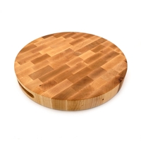 Round Maple Cutting Board 16" R x 2"