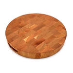 Round Cherry Cutting Board 16" R x 2"