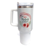 40oz White Mug with Handle