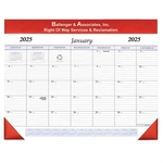 Desk Pad Calendar - Leatherette