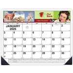 Custom Full Color Desk Pad Calendar
