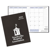 Monthly Desk Appointment Planner - Leatherette