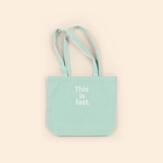 THIS IS FAST DAILY GRIND - COLORED CANVAS