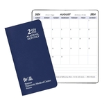 Academic Monthly Pocket Planner - Leatherette