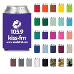 Collapsible Neoprene Can Cooler - Screen Printed