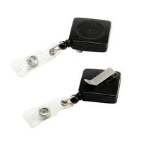 Retractable Diamond Shape Badge Reel