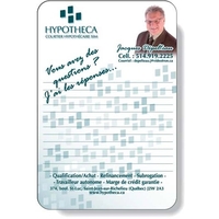 Premium Plastic Magnetic Memo Board Kit. Full color imprint.... from ASI...