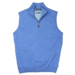 Fairway & Greene Men's Merino Quarter-Zip Wind Vest