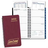 Wire bound time management planner with shimmer cover.... from ASI 76575...
