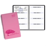 Large Print Weekly Desk Planner - Twilight