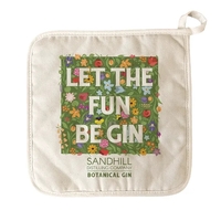 Pot Holder with a full color imprint on one side... from ASI 92980 WOV-IN® /...
