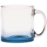 Tinted Glass Coffee Mug 13 oz.
