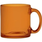 Colored Glass Coffee Mug 13 oz.