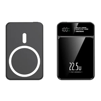 Digital fast charging magnetic wireless power bank - 5000 mAh plus... from...