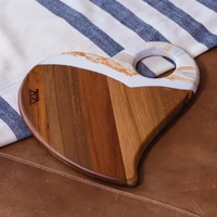 Spread the love with this handcrafted, heart-shaped board. Made from...