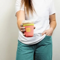 Our Coffee Sleeves are lightweight, portable, foldable, washable, and...