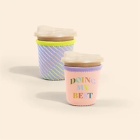 Our Coffee Sleeves are lightweight, portable, foldable, washable, and...