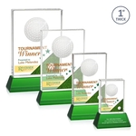 Pennington Golf VividPrint™ Award on Base - Green