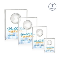 Celebrate global success with our freestanding Optical Crystal Ambassador...