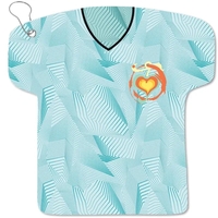 22" x 23" golf jersey shaped towel with grommet.... from ASI 39552 BEL Promo