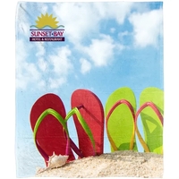 50" x 60" polyester plush sublimated blanket.... from ASI 39552 BEL Promo