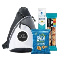 Sling Bag with Snacks