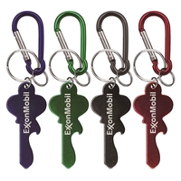 Key shape bottle opener with key ring and carabiner... from ASI 74585 Nu...