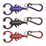 Scorpion Shape Bottle Opener with key ring & carabiner