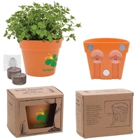 Attachable wall planter kit, with suction cups and vertical magnetic...
