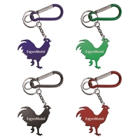 Rooster shape bottle opener with key chain.... from ASI 74585 Nu Promo...