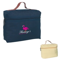 Bag with zipper and leatherette handle, made of 300 Denier Polyester.... from...