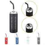 20oz.Travel Stainless Insulated w/ Lid & Straw, Mess-free