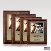 Lancaster Walnut Plaque - Aluminum Plate - Color