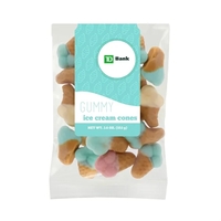 3.6oz bag of gummy ice cream cones.... from ASI 71685 Midnite Snax®