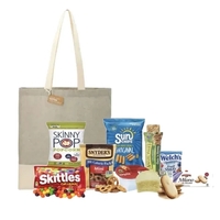 Eco Friendly Tote with Snacks