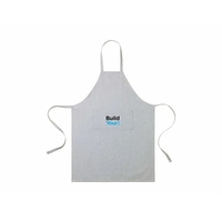 Recycled Cotton Apron with Pocket