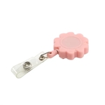 Retractable Flower Shape Badge Reel