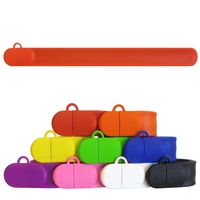 USB Drive and Slap Bracelet Wristband in-one!... from ASI 62124 iClick, Inc....