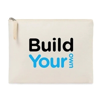 Recycled Cotton Zippered Pouch