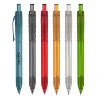 Oasis bottle pen is made with PET material. Available with black... from ASI...