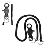 Lobster Clip With 20" Long Coil Keyring