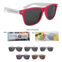 Sunglasses with UV400 lenses that provide 100% UVA and UVB protection... from...