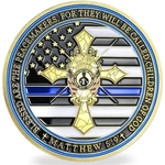 2" Iron Die Struck Enamel Coin