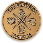 2" Iron Die Struck Two Tone