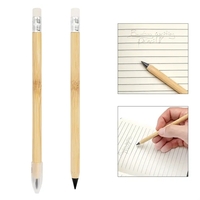 Bamboo pencil with removable cap and eraser.... from ASI 61125 Hit...