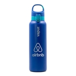 Vapur® Chill 20oz Insulated Water Bottle Admiral Blue with M
