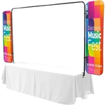 16"w x 57"h Table Top Side Panel Display- 2 Side Imprint
