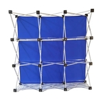 NEW Table Top Grid Banner w/Shelves 49"x49"