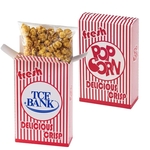 Closed Top Popcorn Box - Caramel Popcorn